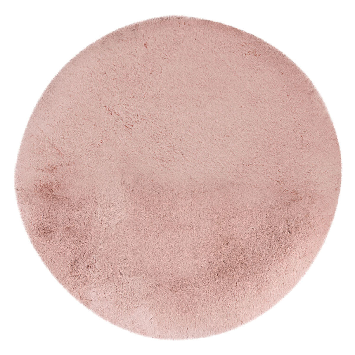 Heaven Rond Fluffy Soft Hoogpolig Vloerkleed Roze