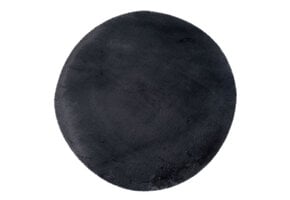 Heaven Rond Fluffy Soft Hoogpolig Vloerkleed Antraciet