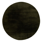 Heaven Rond Fluffy Soft Hoogpolig Vloerkleed Groen