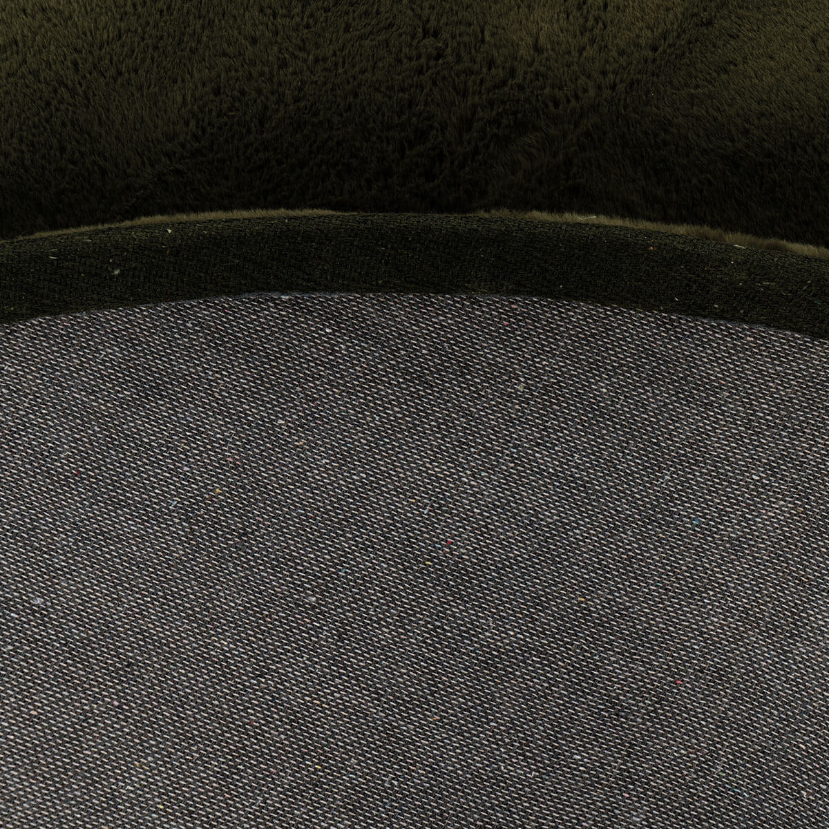 Heaven Rond Fluffy Soft Hoogpolig Vloerkleed Groen