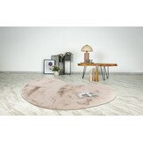 Heaven Soft Organisch Fluffy Vloerkleed Licht Taupe