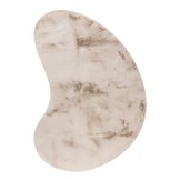 Heaven Soft Organisch Fluffy Vloerkleed Licht Taupe