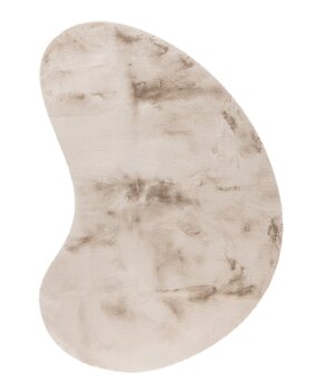 Heaven Soft Organisch Fluffy Vloerkleed Licht Taupe