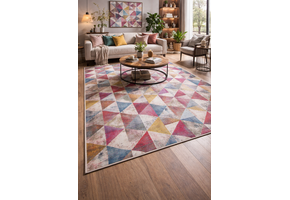 Picasso Vintage Abstract Vloerkleed Multi