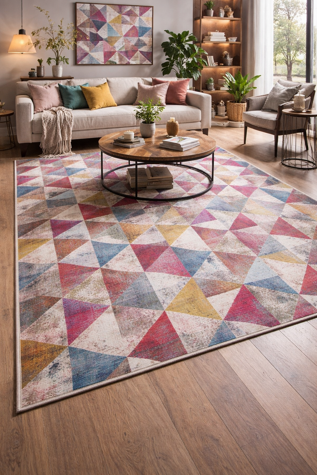 Picasso Vintage Abstract Vloerkleed Multi