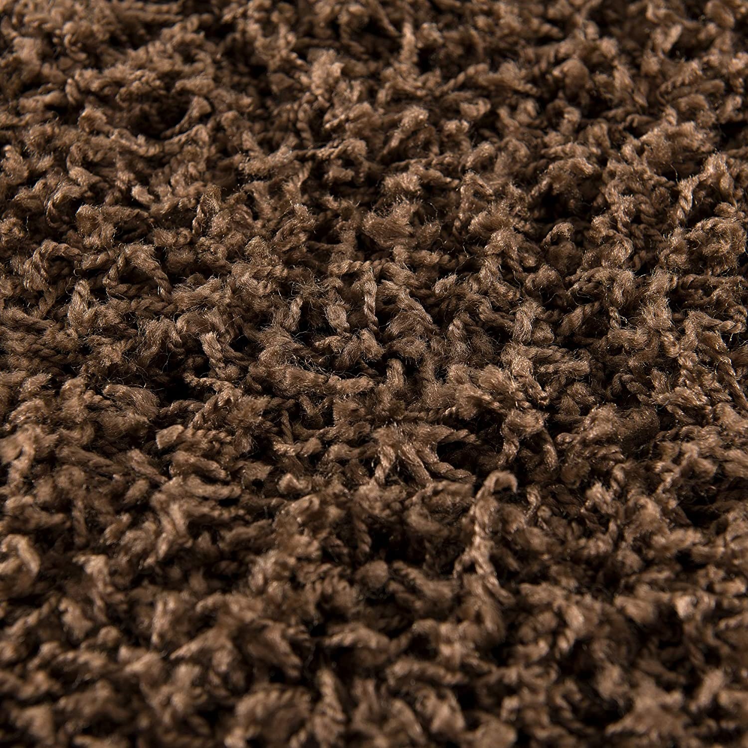 Shaggy Bruin Rond 80CM