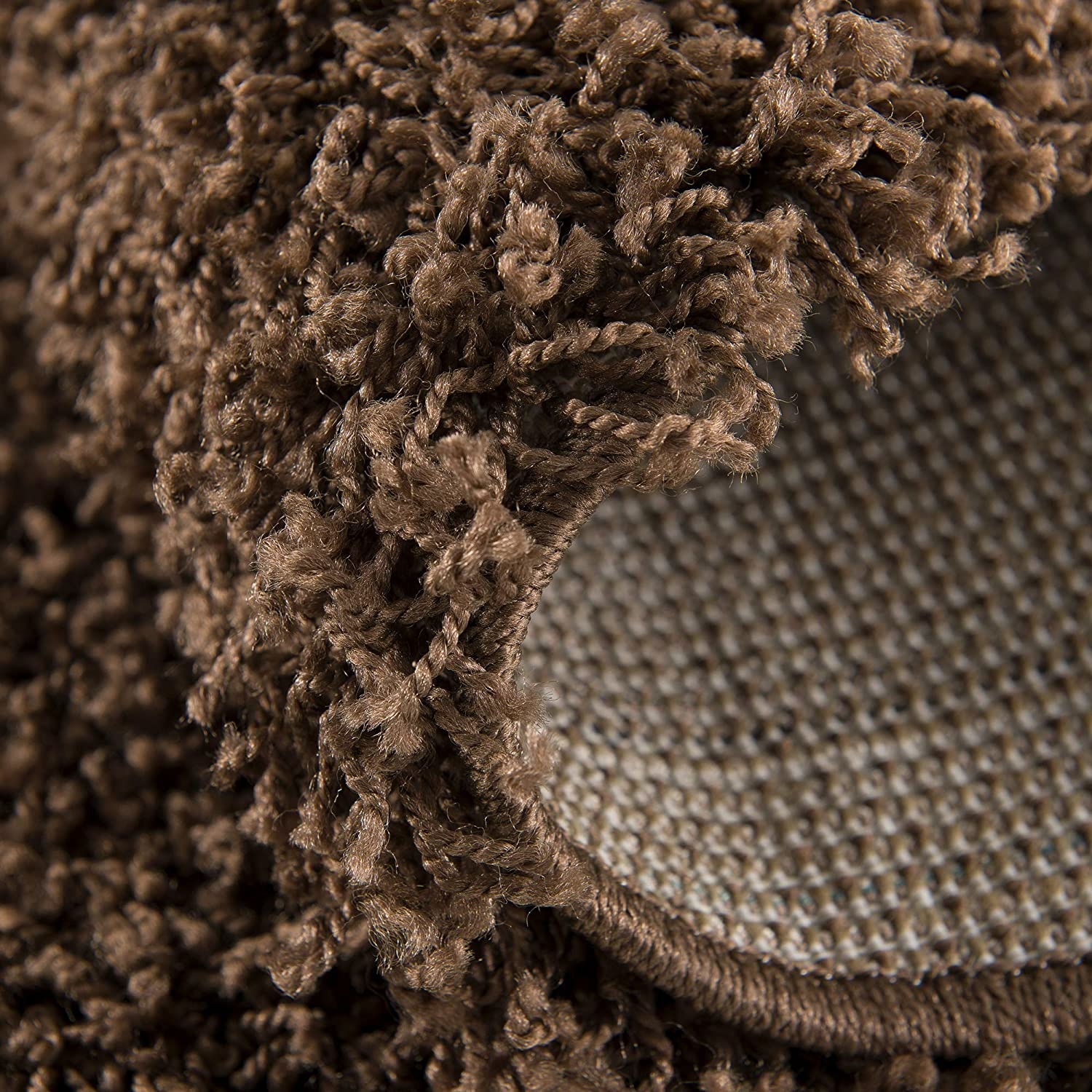 Shaggy Bruin Rond 80CM