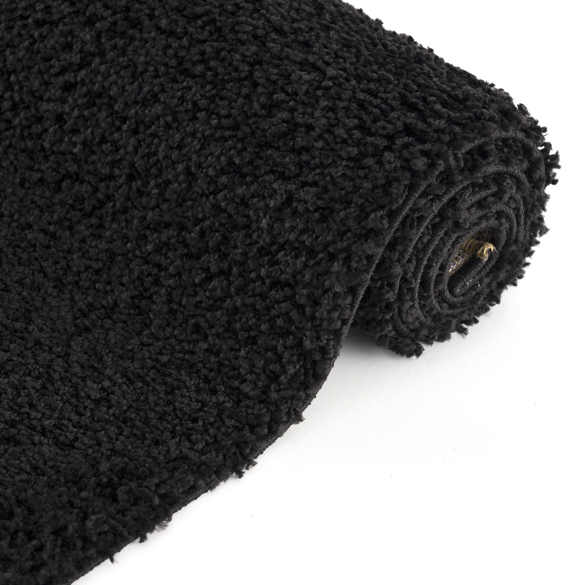 Shaggy Loca Zwart 60x110CM