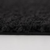 Shaggy Loca Zwart 60x110CM