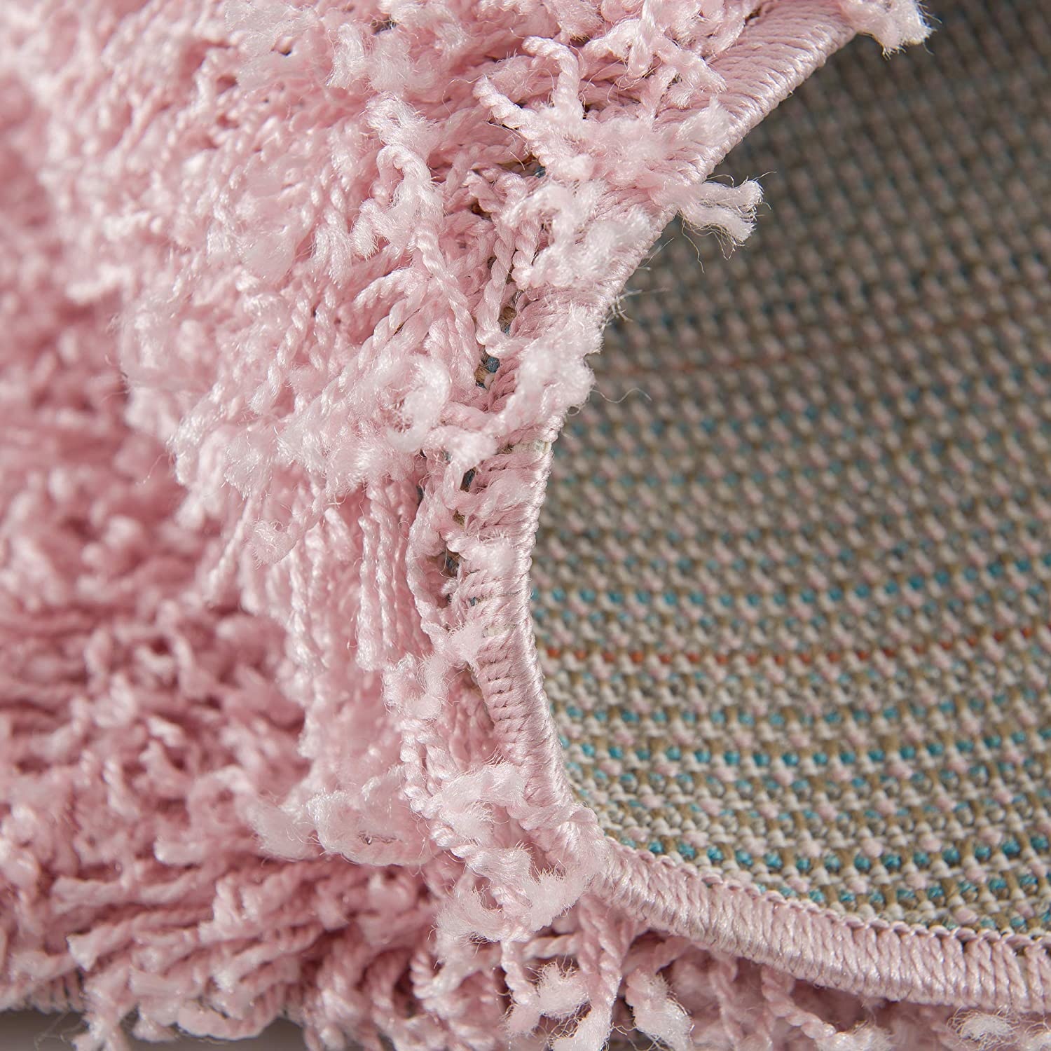 Shaggy Roze Rond 80CM