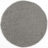 Shaggy Grijs Rond 80CM
