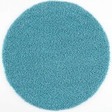 Shaggy Turquoise Rond 150CM