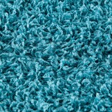 Shaggy Turquoise Rond 200CM