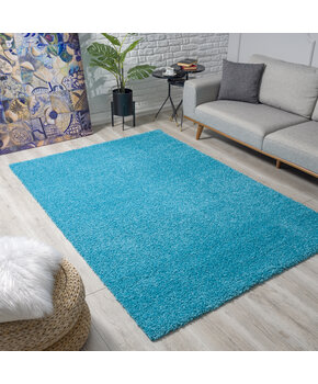 Shaggy Loca Turquoise 120x170CM