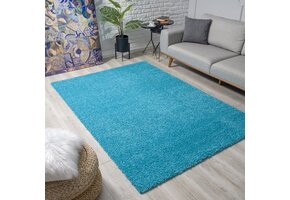 Shaggy Loca Turquoise 160x230CM