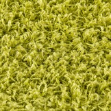 Shaggy Groen Rond 150CM
