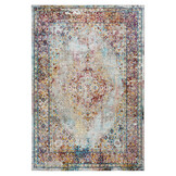 Picasso Keshan Vierkant Vintage Vloerkleed Multi / Beige