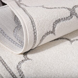 Buitenkleed Berlin Rond Vloerkleed Creme