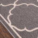 Buitenkleed Berlin Rond Vloerkleed Licht Grijs