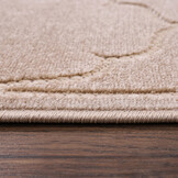 Buitenkleed Berlin Rond Vloerkleed Beige