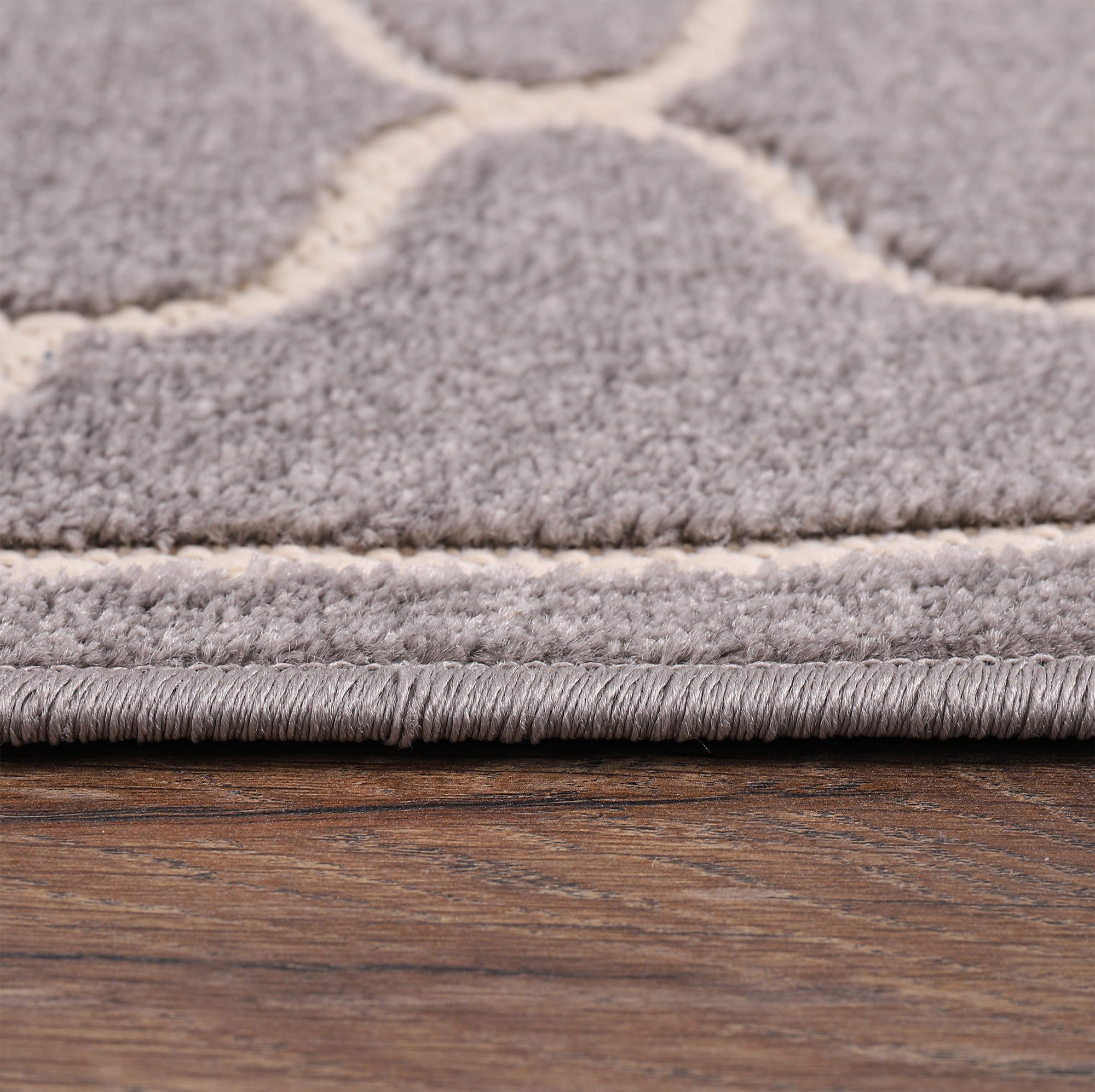 Buitenkleed Berlin Rond Vloerkleed Licht Grijs