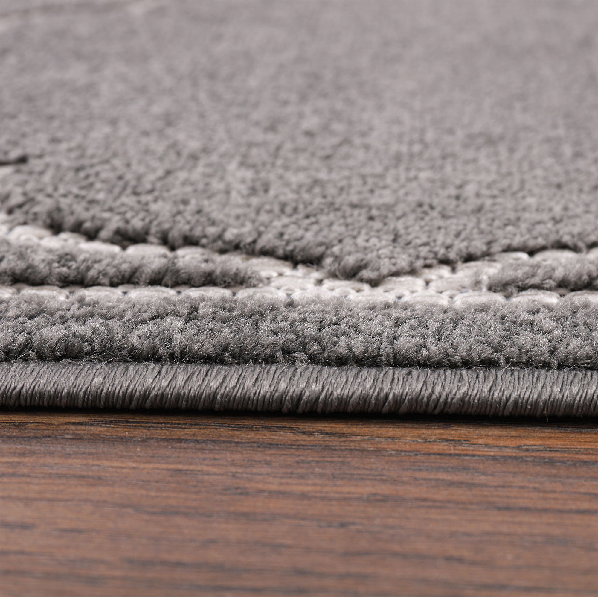 Buitenkleed Berlin Rond Vloerkleed Grijs