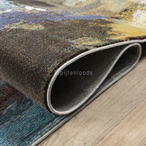 Picasso Artisan Vierkant Vintage Vloerkleed Multi