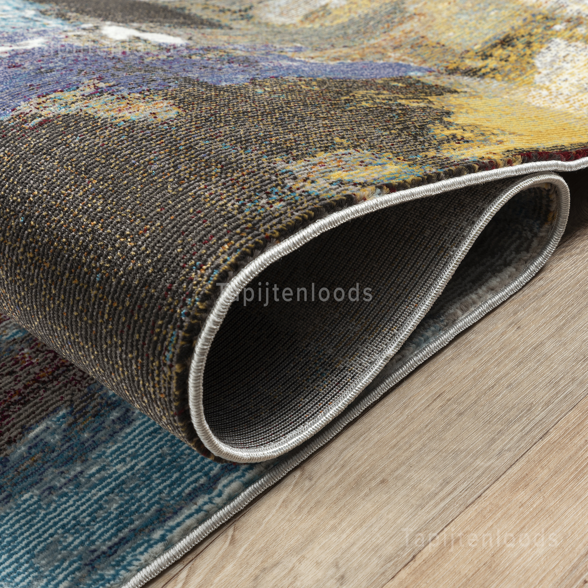 Picasso Artisan Vierkant Vintage Vloerkleed Multi