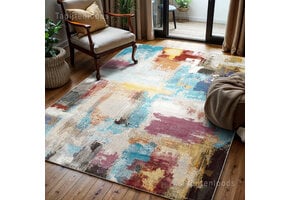 Picasso Artisan Vierkant Vintage Vloerkleed Multi