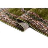 Isfahan Oosters Vloerkleed Klassiek Vintage Tapijt Groen