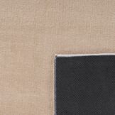 Relax Samba - Wasbaar Effen Vloerkleed - Uni Tapijt - Beige