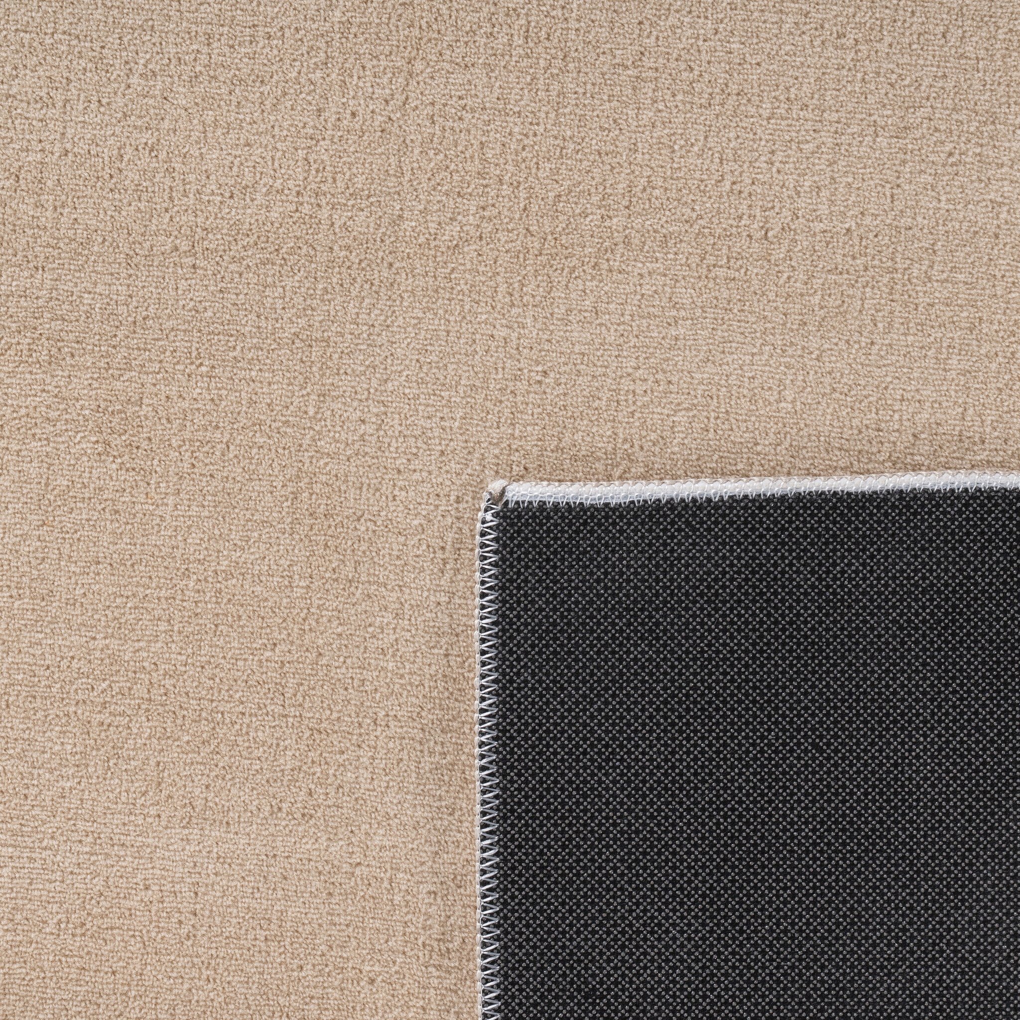 Relax Samba - Wasbaar Effen Vloerkleed - Uni Tapijt - Beige