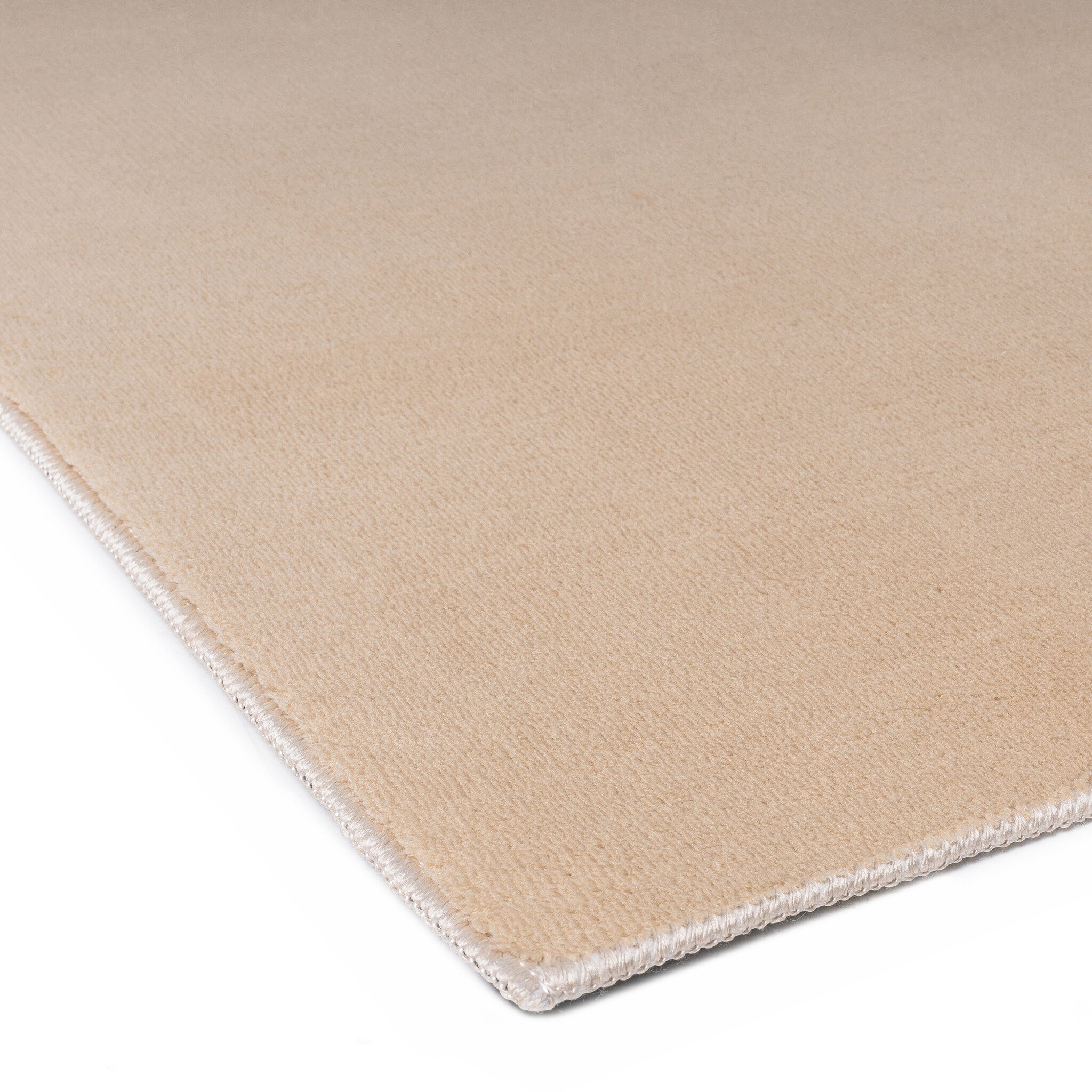 Relax Samba - Wasbaar Effen Vloerkleed - Uni Tapijt - Beige