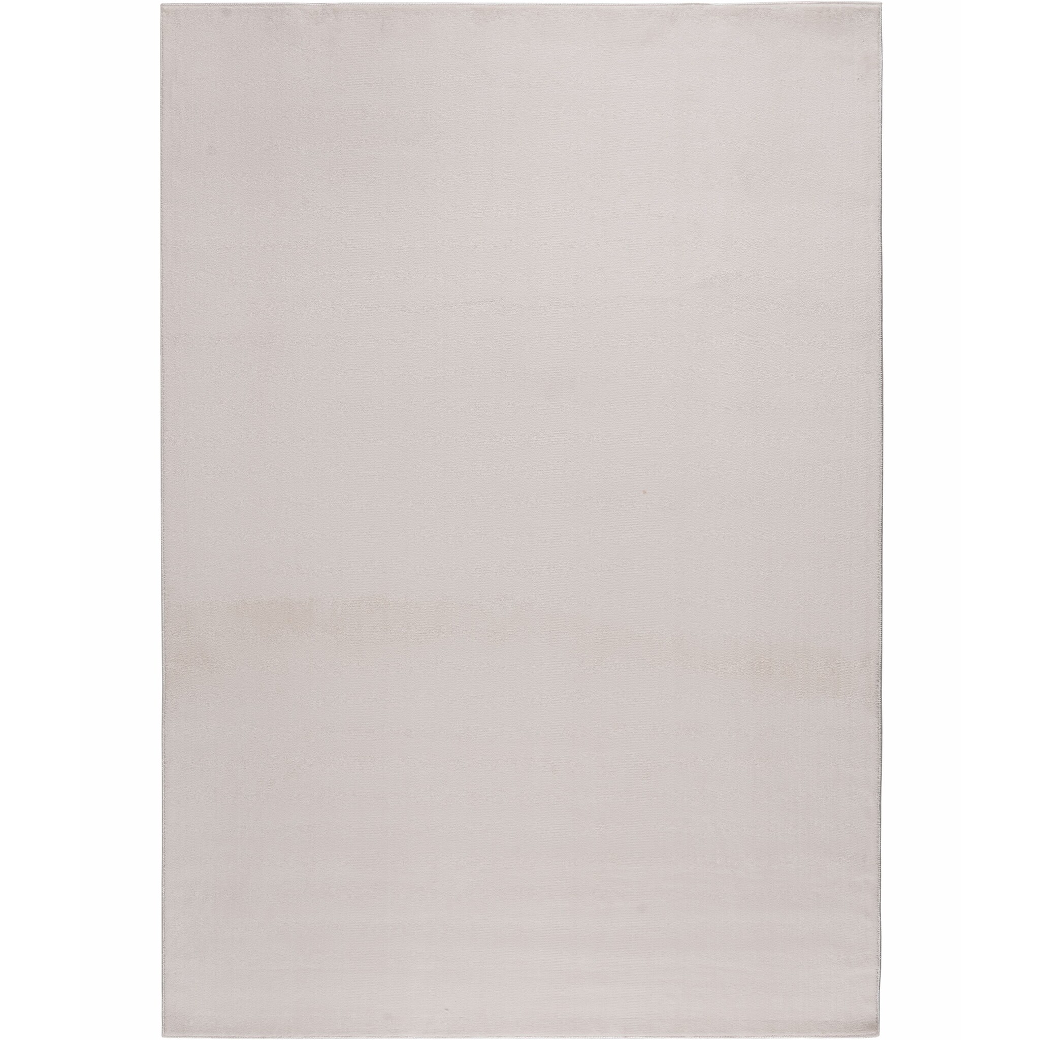 Relax Samba - Wasbaar Effen Vloerkleed - Uni Tapijt - Creme