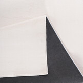 Relax Samba - Wasbaar Effen Vloerkleed - Uni Tapijt - Creme