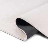 Relax Samba Rond - Wasbaar Effen Vloerkleed - Uni Tapijt - Creme