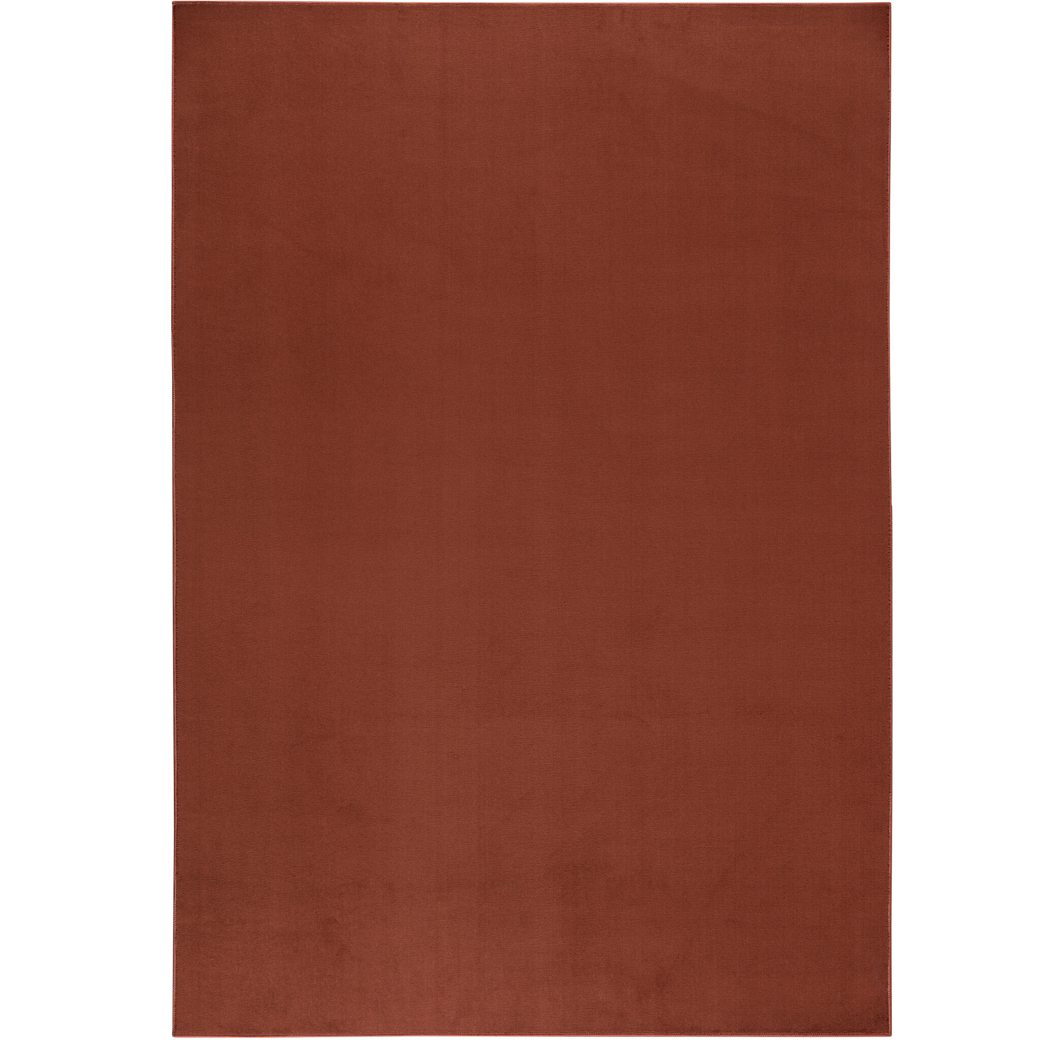 Relax Samba - Wasbaar Effen Vloerkleed - Uni Tapijt - Terra