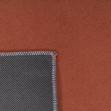 Relax Samba Rond - Wasbaar Effen Vloerkleed - Uni Tapijt - Terra