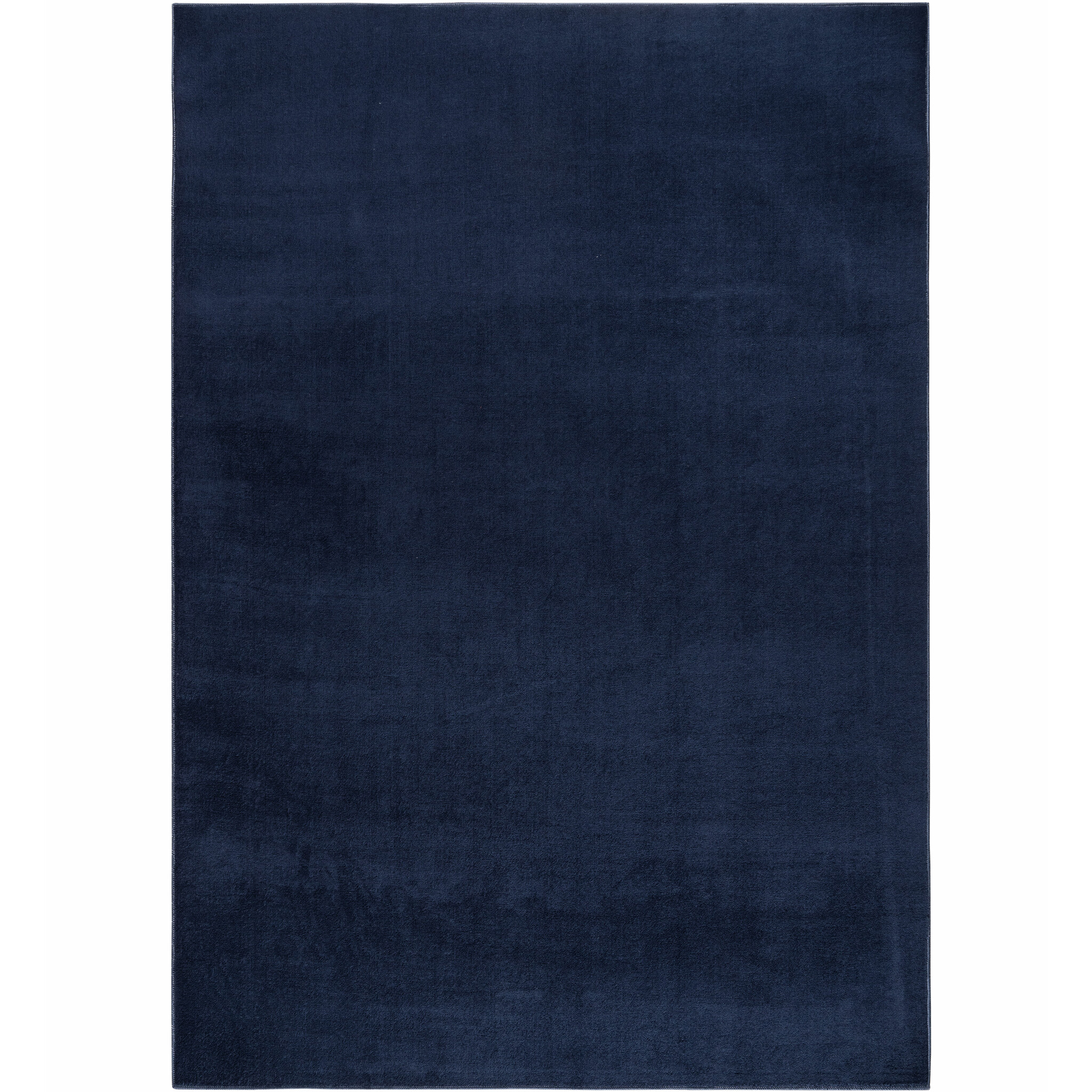 Relax Samba Vierkant - Wasbaar Effen Vloerkleed - Uni Tapijt - Blauw