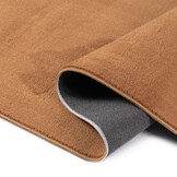 Relax Samba Vierkant - Wasbaar Effen Vloerkleed - Uni Tapijt - Goud