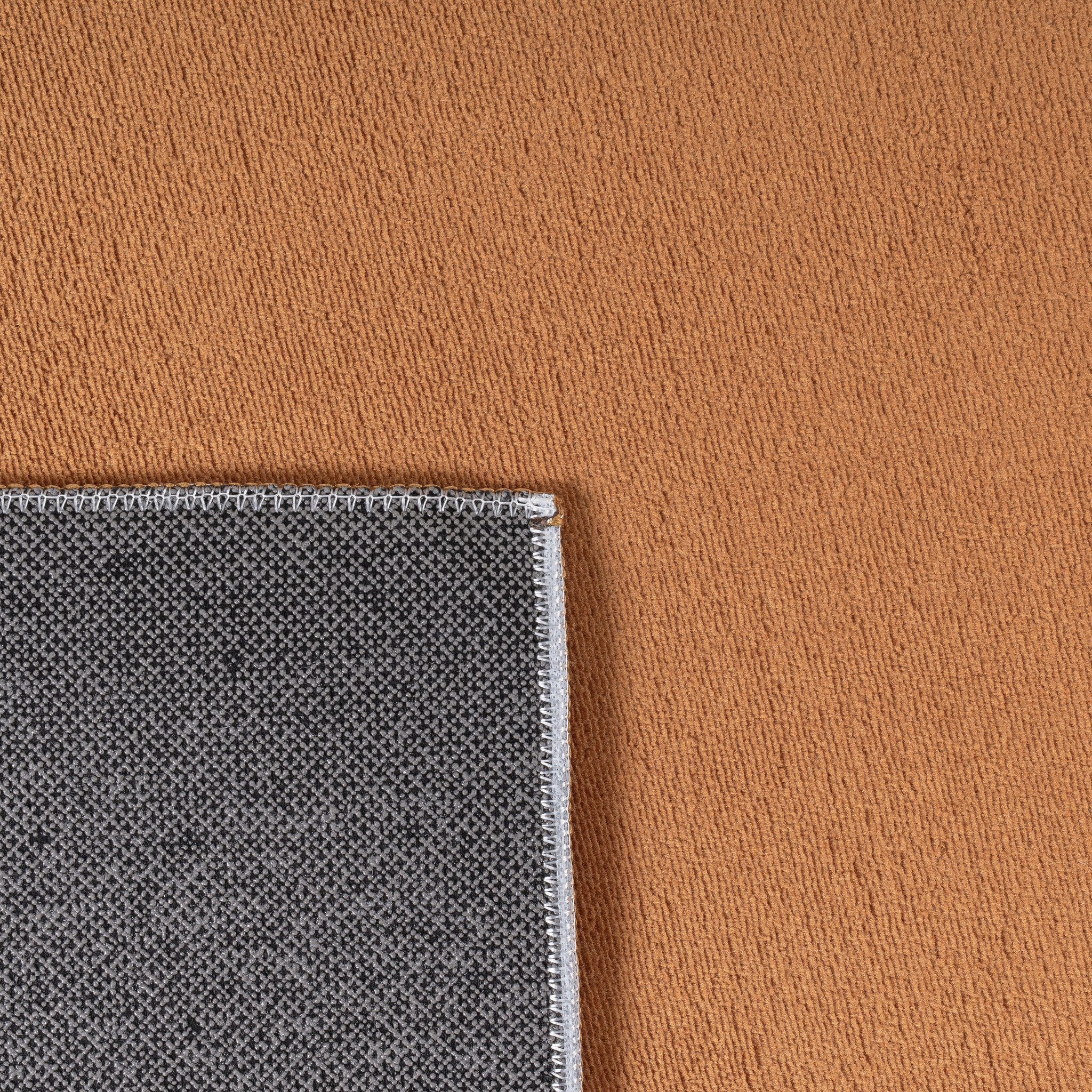 Relax Samba Vierkant - Wasbaar Effen Vloerkleed - Uni Tapijt - Goud