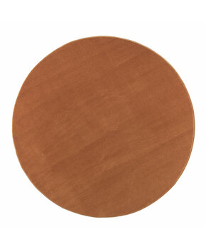 Relax Samba Rond - Wasbaar Effen Vloerkleed - Uni Tapijt - Goud