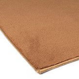 Relax Samba Rond - Wasbaar Effen Vloerkleed - Uni Tapijt - Goud