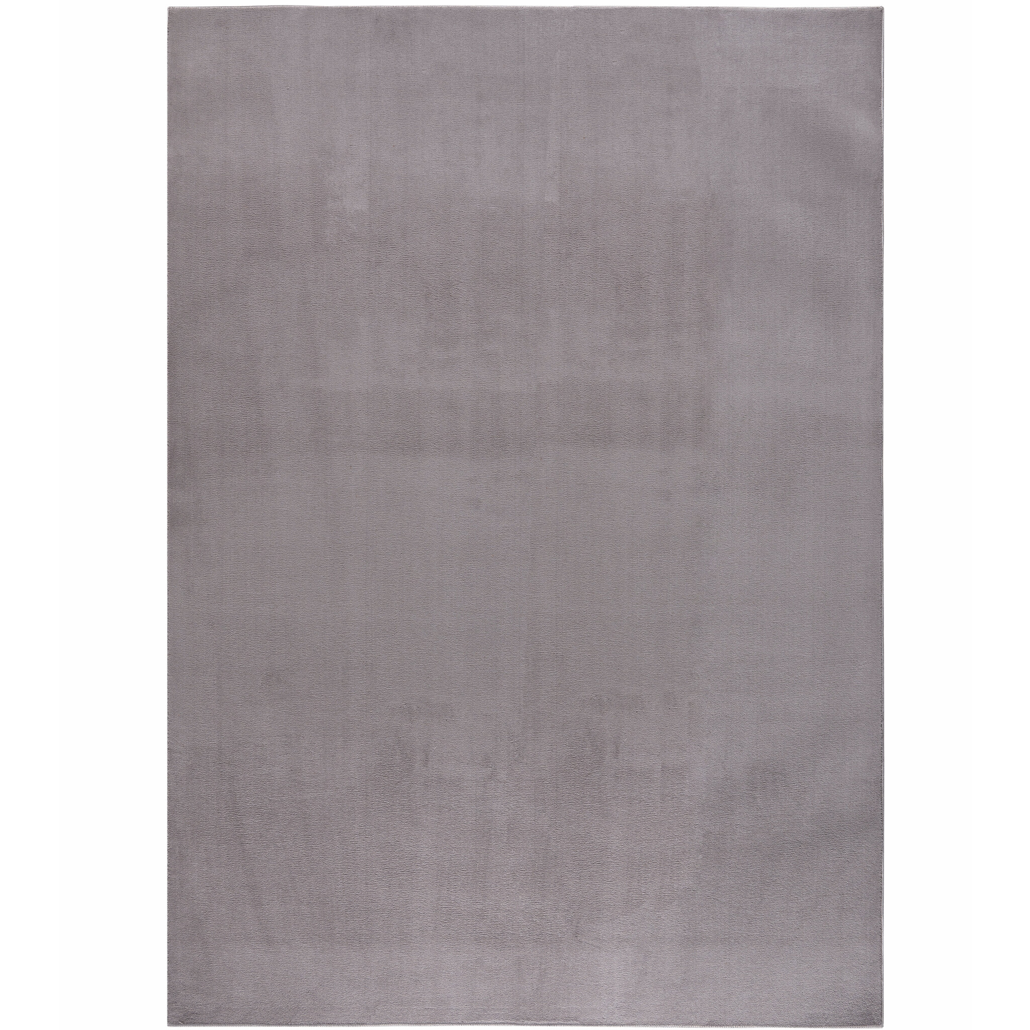 Relax Samba - Wasbaar Effen Vloerkleed - Uni Tapijt - Grijs