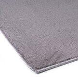 Relax Samba - Wasbaar Effen Vloerkleed - Uni Tapijt - Grijs