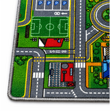 Speelkleed Stad – Groot Kinderkleed met Anti-Slip Onderkant