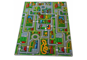 Speelkleed Stad – Groot Kinderkleed met Anti-Slip Onderkant