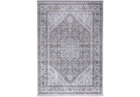 Star Vintage Vloerkleed Wasbaar Anti Slip Grijs Beige