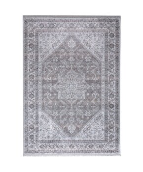 Star Vintage Vloerkleed Wasbaar Anti Slip Grijs Beige