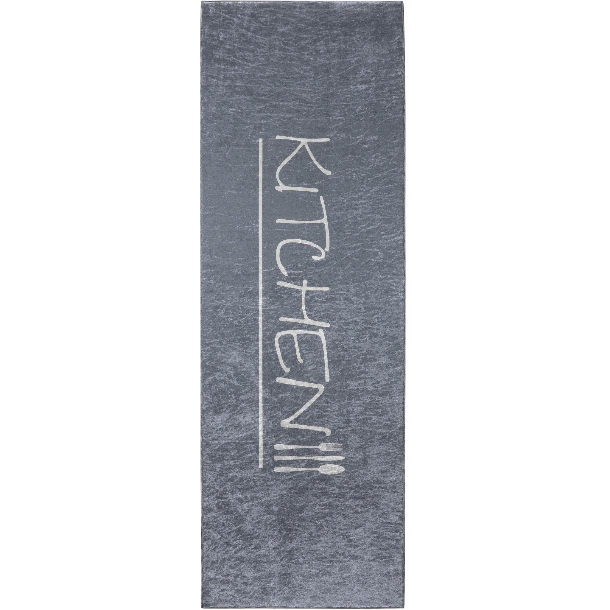 Keukenloper Kitchen Wasbaar Anti-slip Grijs